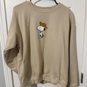 Peanuts Cream Sweatshirt